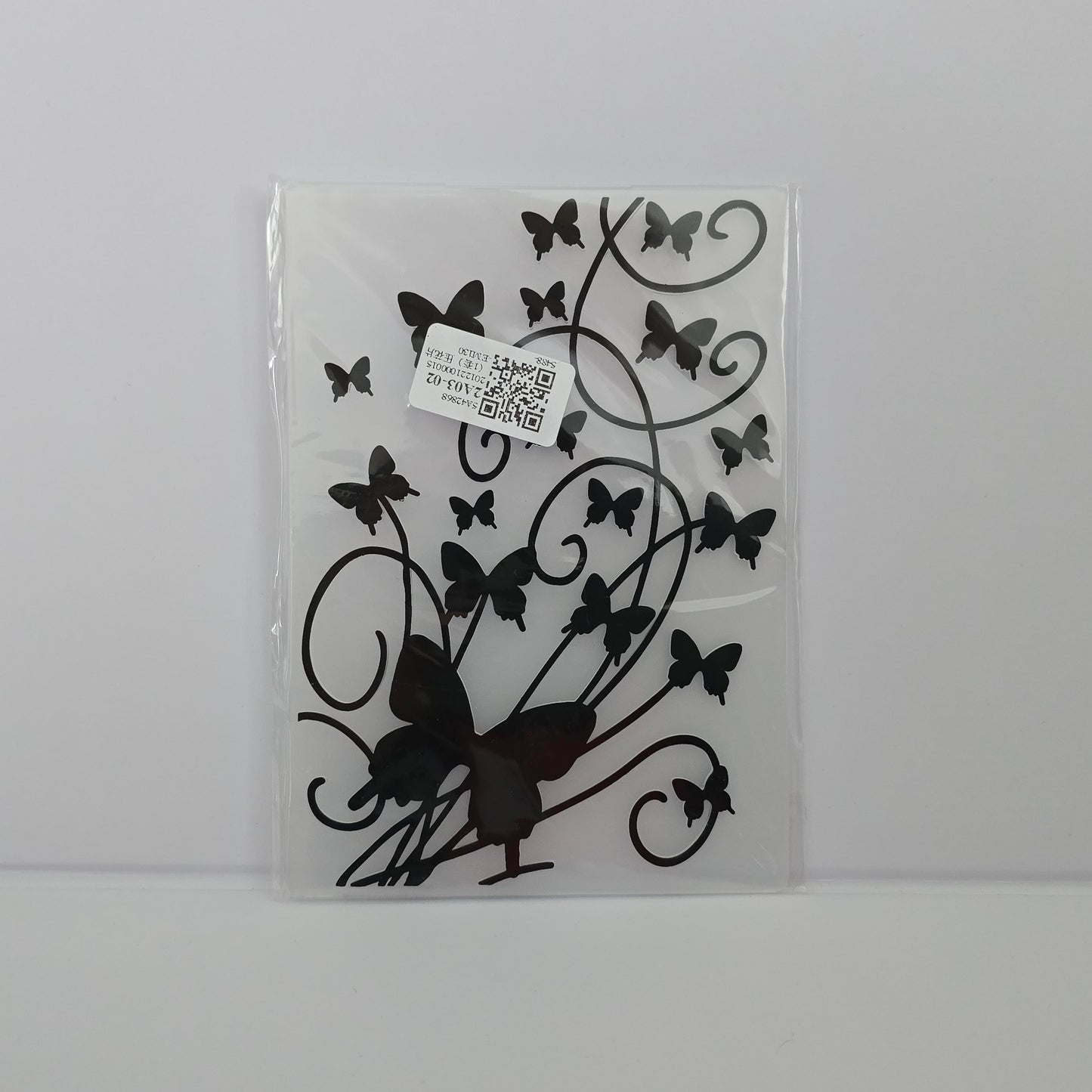 A6 Embossing Folder – Butterfly Design – Card Making / Crafts