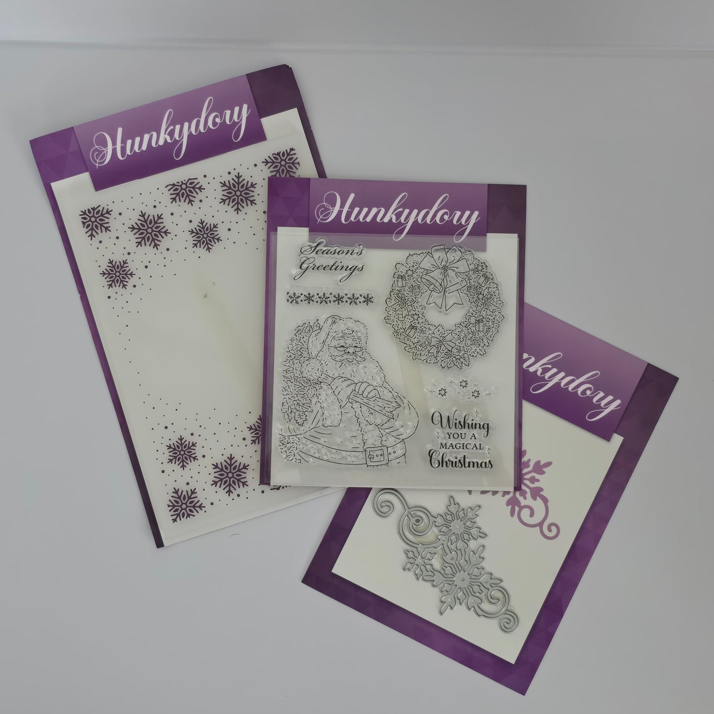 Hunkydory Christmas Craft Bundle – Dies, Stamps & Embossing Folder
