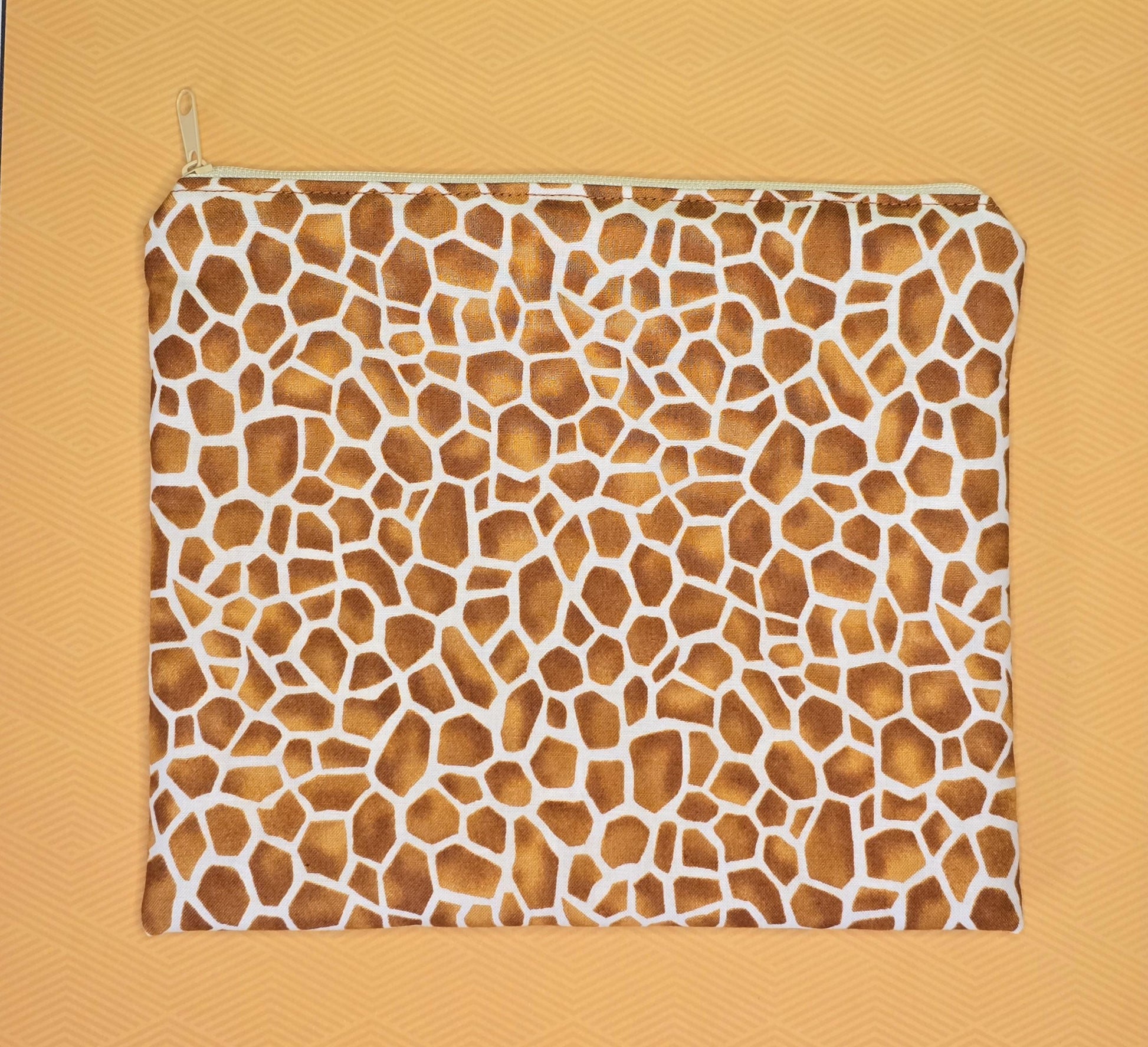 Animal Print Tote Bag: Long Handle Cotton Canvas Shoulder Bag