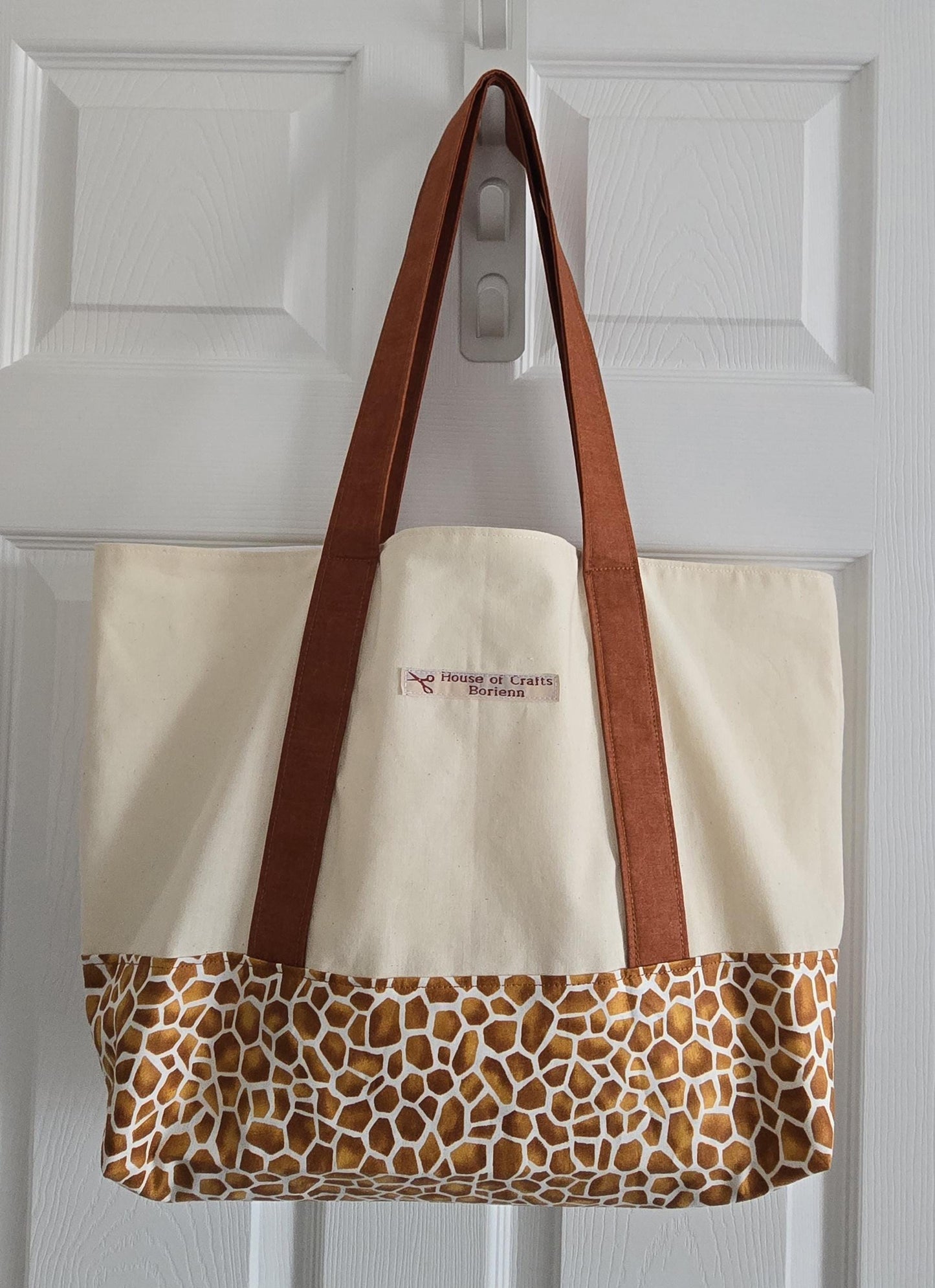 Animal Print Makeup Bag: Africa Collection, Handcrafted Cosmetic Bag