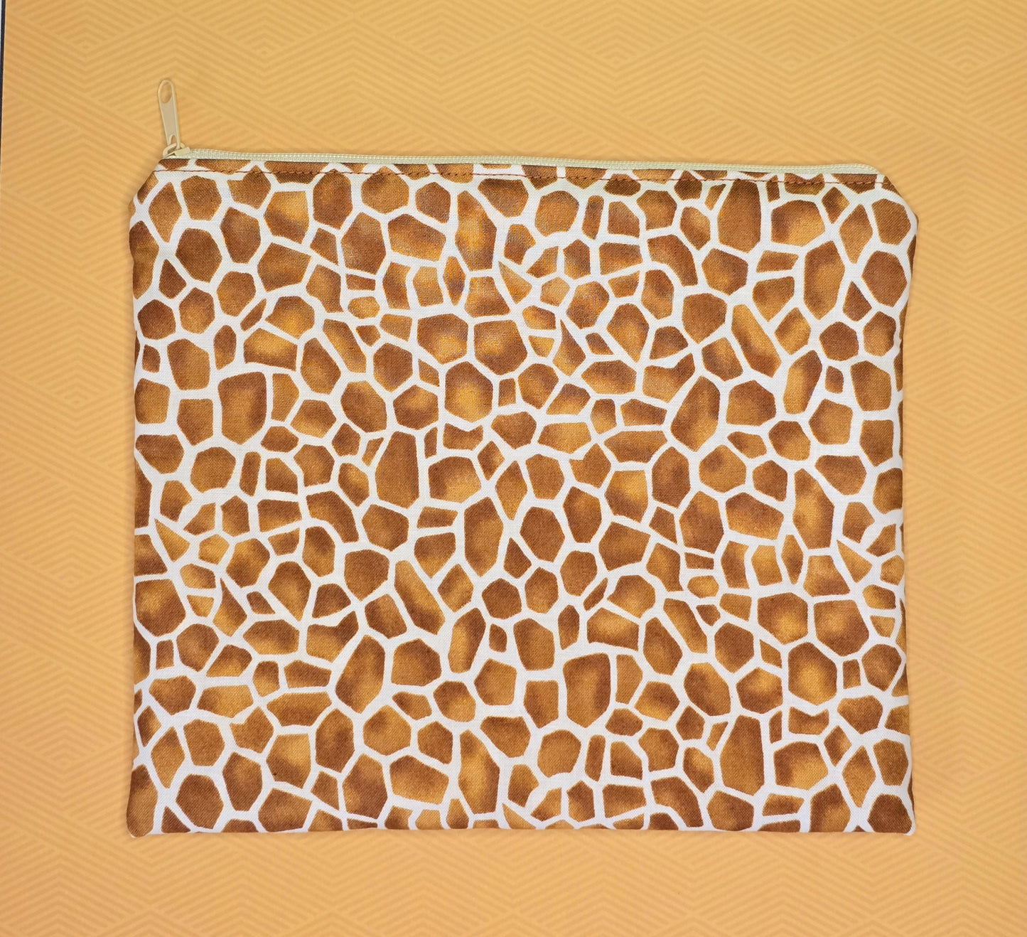 Animal Print Makeup Bag: Africa Collection, Handcrafted Cosmetic Bag