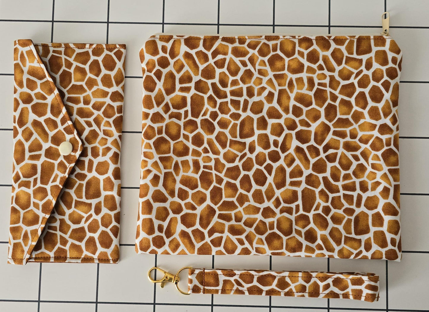 Animal Print Tote Bag: Long Handle Cotton Canvas Shoulder Bag