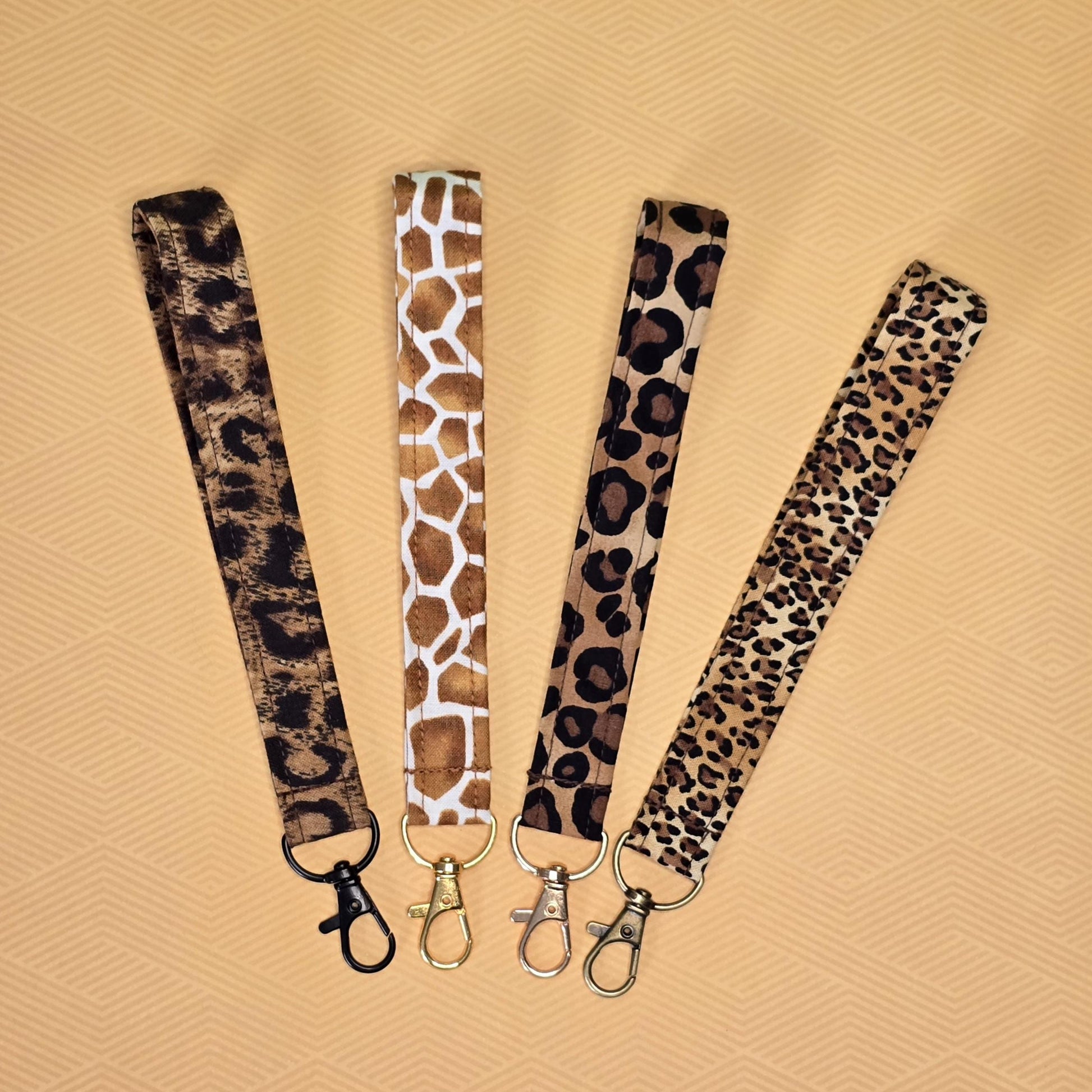 Animal Print Makeup Bag: Africa Collection, Handcrafted Cosmetic Bag