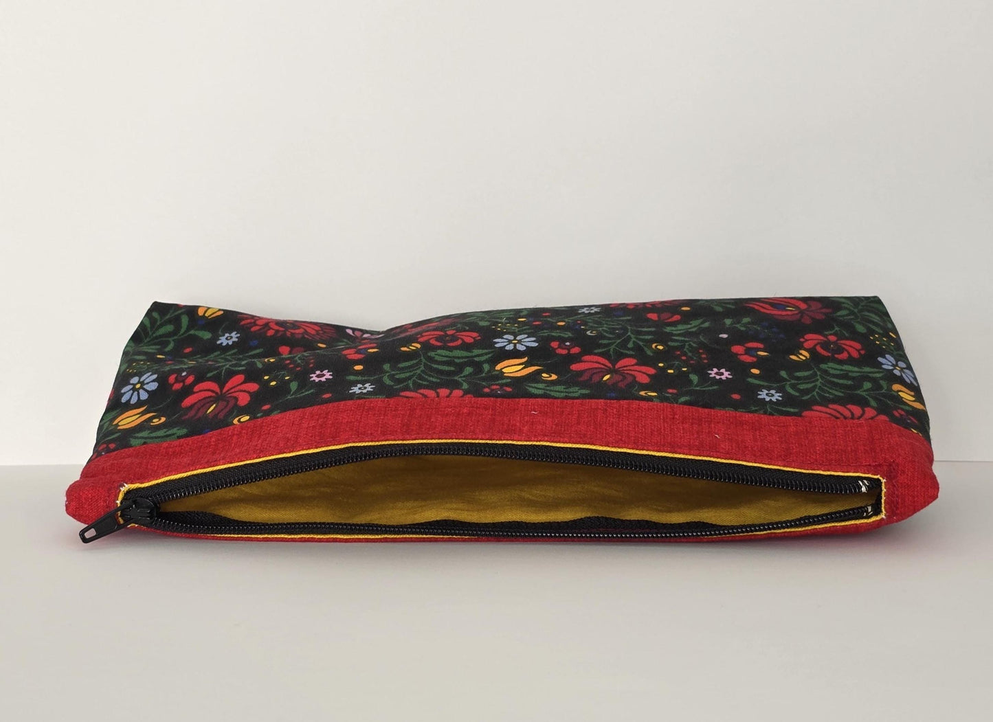 Handcrafted Fabric Take Note pouch - UK Made
