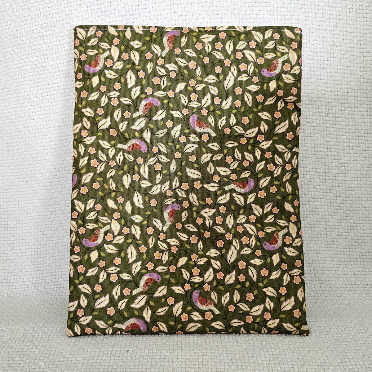 Handmade Woodland Bird Accessory Set – Book / iPad Sleeve, Glasses Case & Wristlet