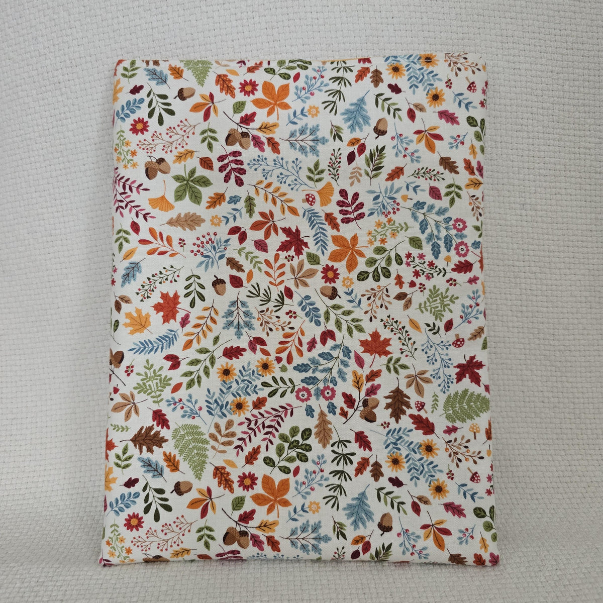 Autumn Woodland Book Cover & iPad Sleeve Set, Glasses Case and Wristlet, Handmade Fall Floral Accessories